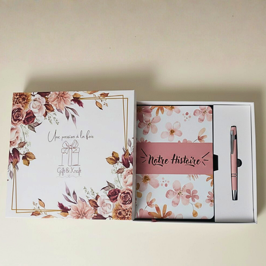 Carnet Couple "Notre Histoire à Deux" Journal à Compléter Ensemble