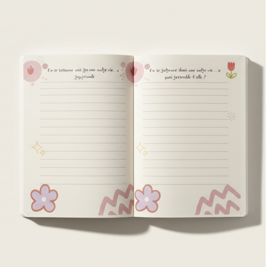 Carnet pour couple , créez et écrivez votre histoire à deux