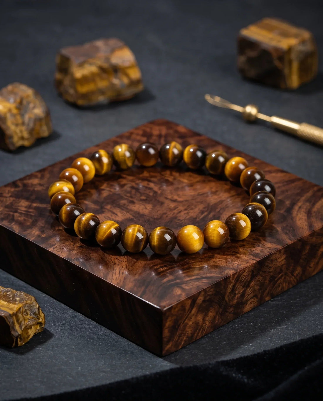 Bracelet Œil de Tigre : Bienfaits et Signification - Une Passion à La Fois