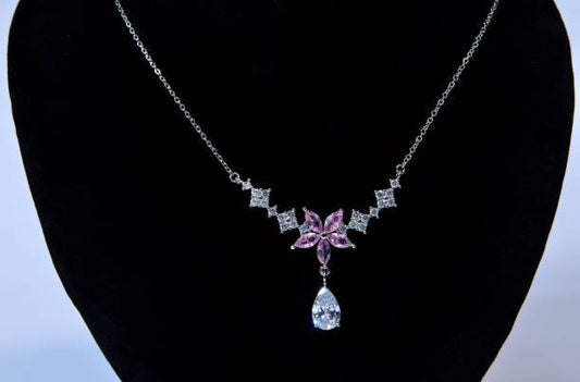 Collier fleur zircon argent : pourquoi il plaît autant - Une Passion à La Fois