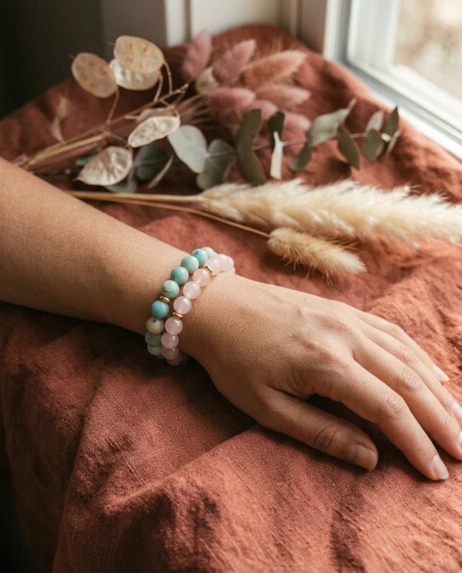 Bracelets en pierre naturelle faits main - Une Passion à La Fois