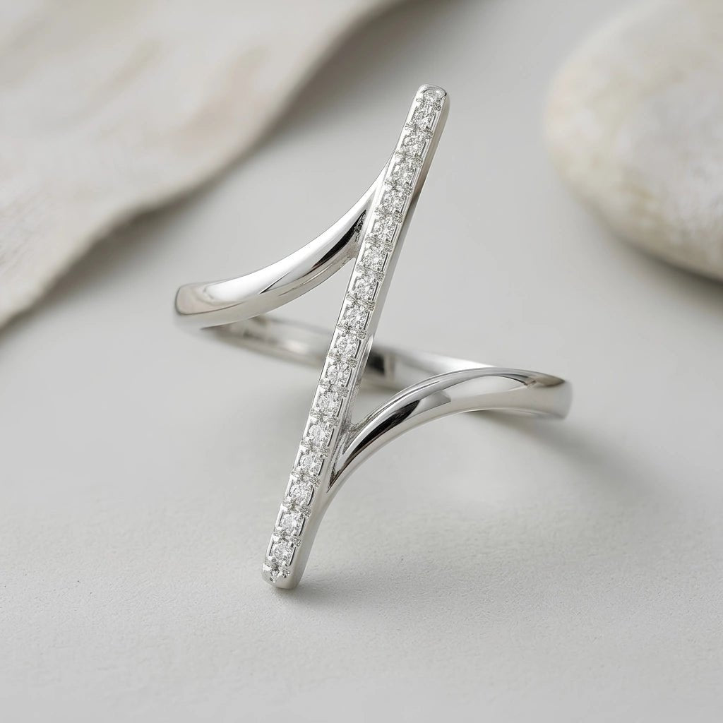 Bague Allure Fine en Argent 925 Minimaliste - Argent