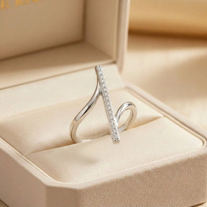 Bague Allure Fine en Argent 925 Minimaliste - Argent