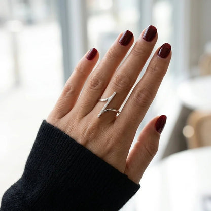 Bague Allure Fine en Argent 925 Minimaliste - Argent