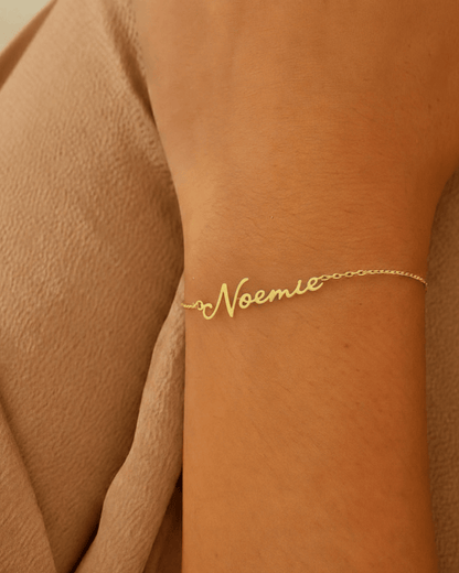 Bracelet personnalisé - Gravure offerte - Gold