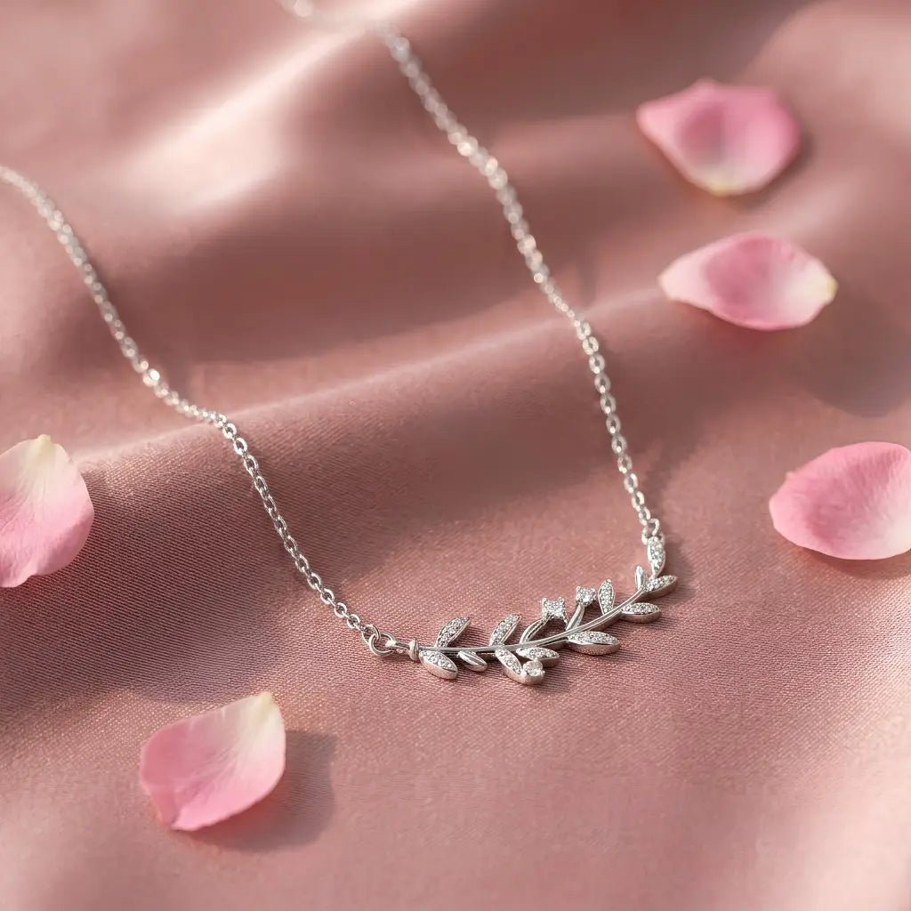 Collier Feuillage en Argent 925 - Argent 925