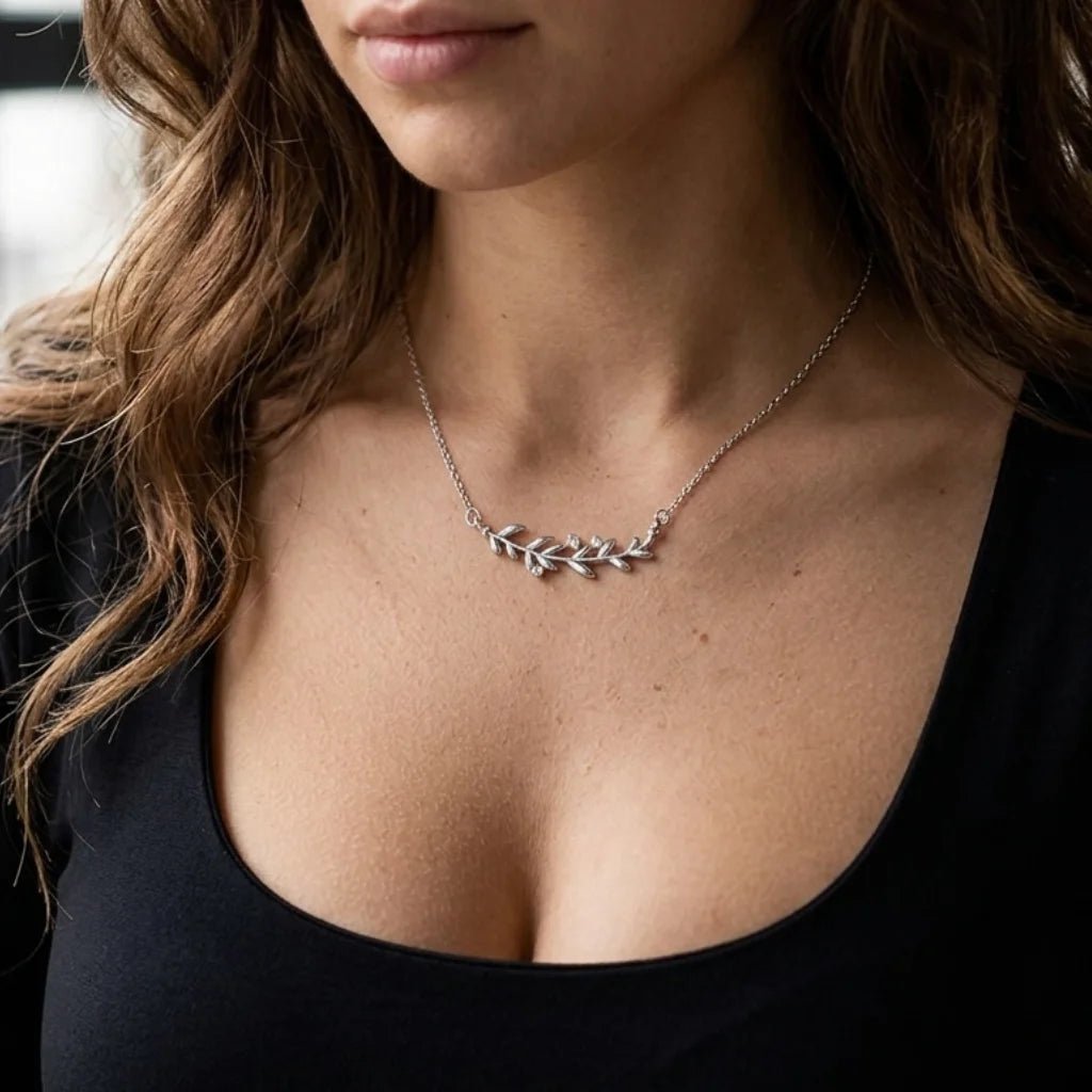 Collier Feuillage en Argent 925 - Argent 925