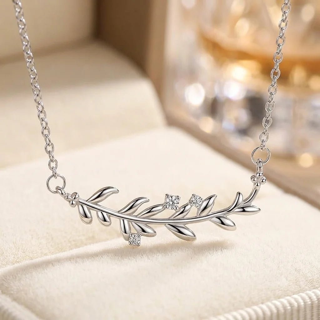 Collier Feuillage en Argent 925 - Argent 925
