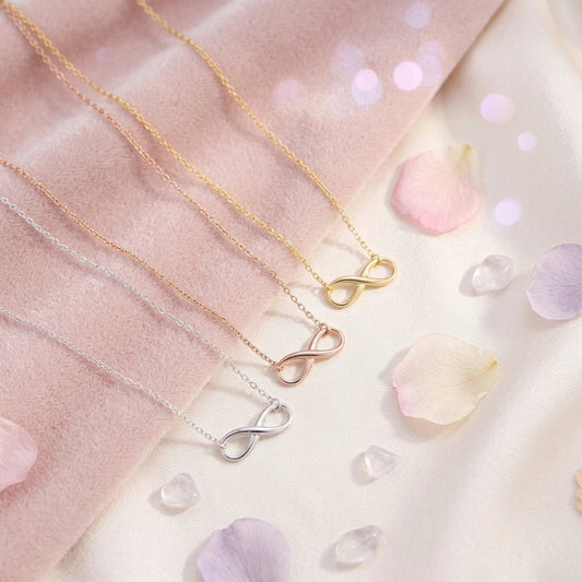 Collier L'éternel en Acier Inoxydable - Silver