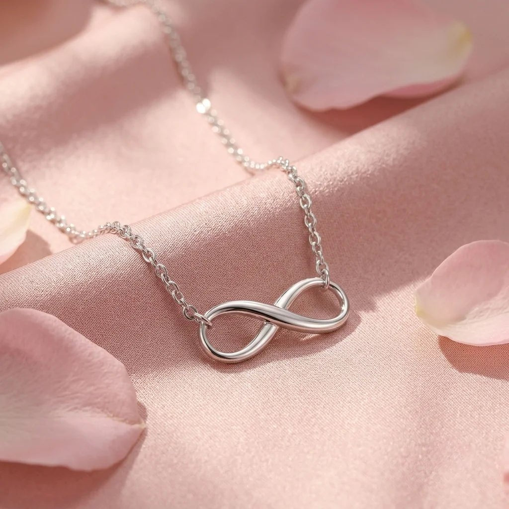 Collier L'éternel en Acier Inoxydable - Silver
