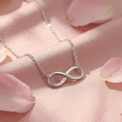 Collier L'éternel en Acier Inoxydable - Silver