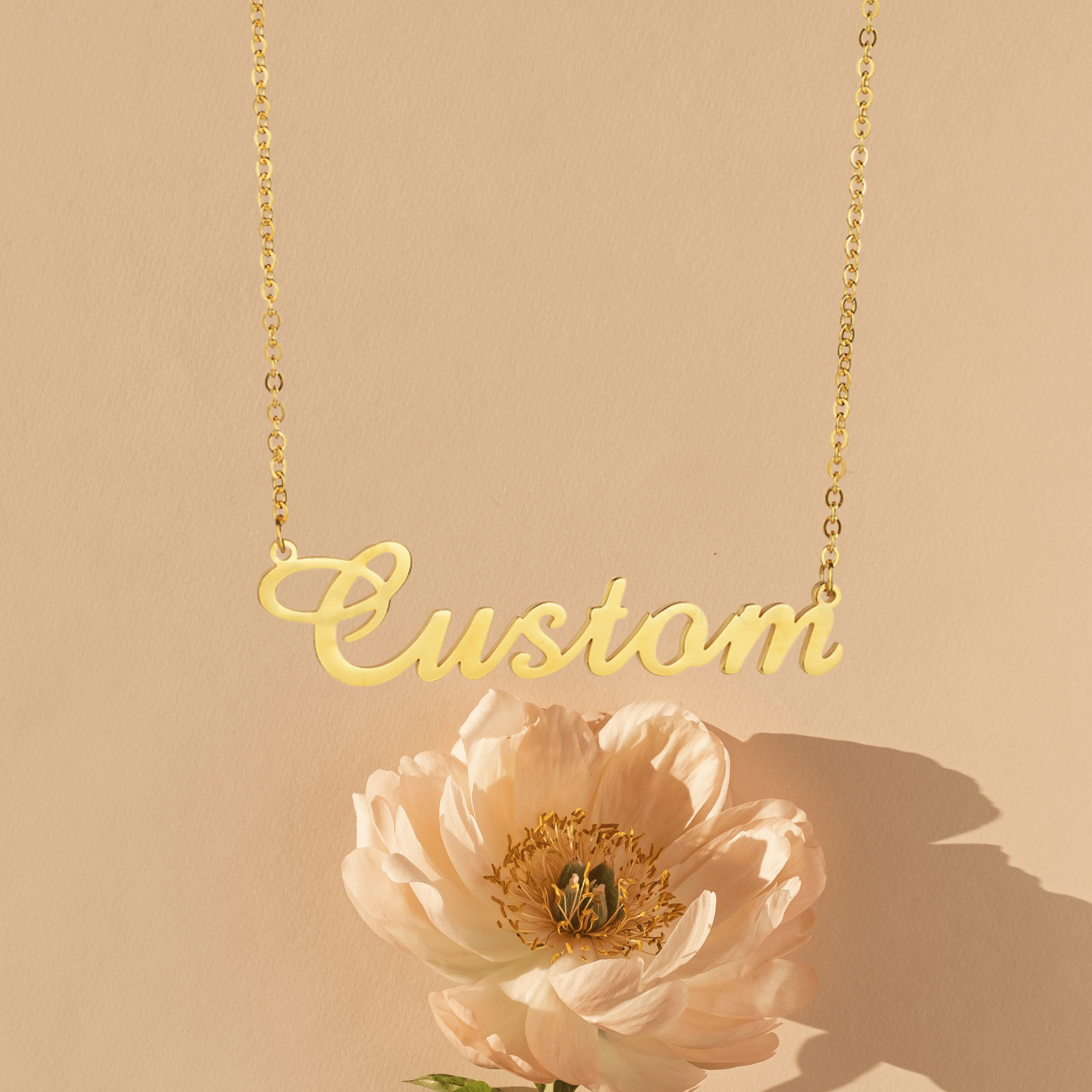 Collier personnalisés - Gravure offerte - Gold