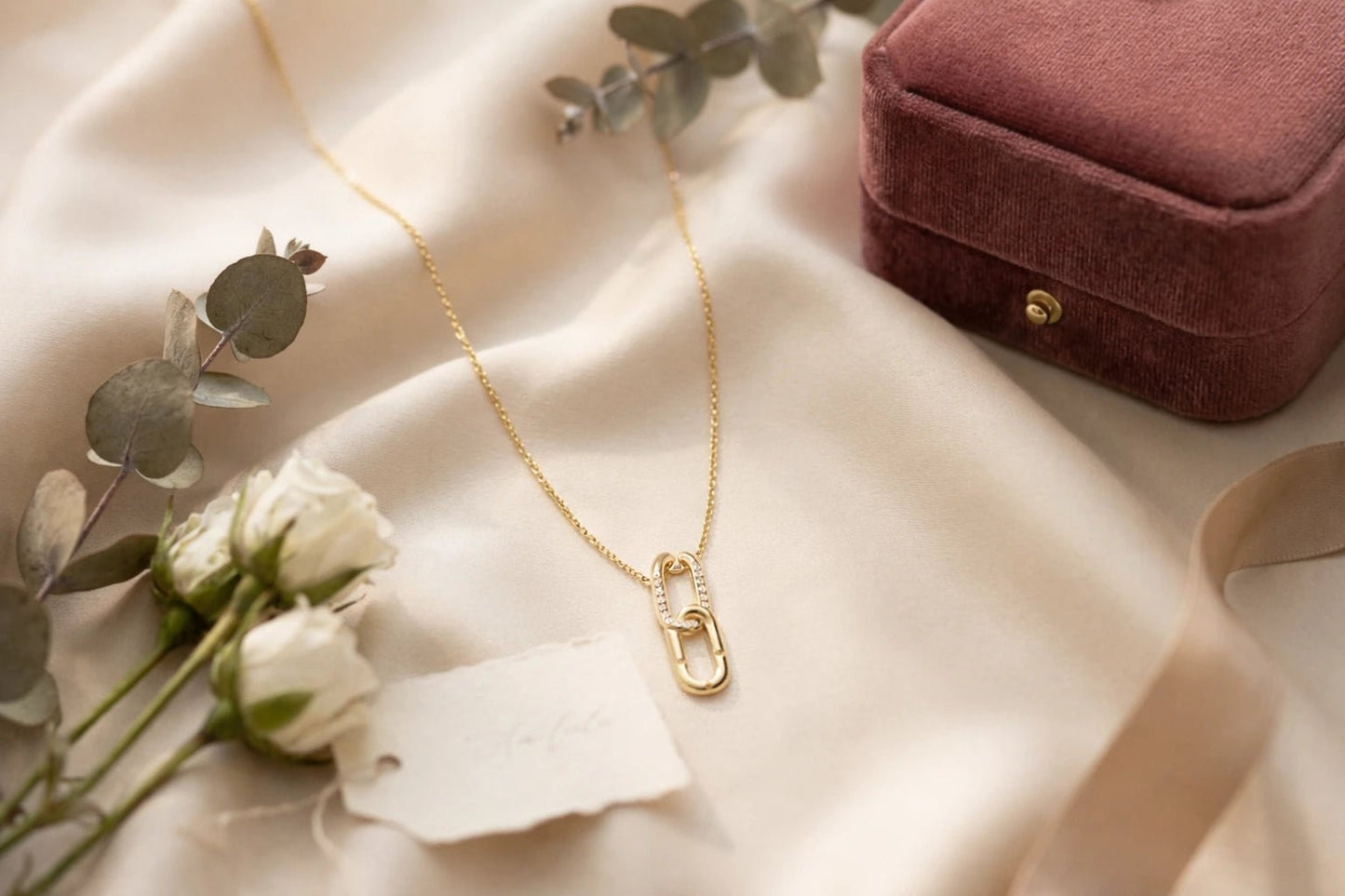 L'enlacée - argent 925 - Or