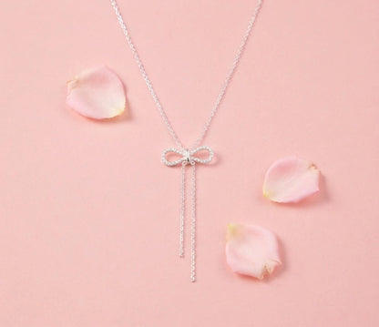 🎀 Nœud Élégance Infinie - argent 925 - Argent 925